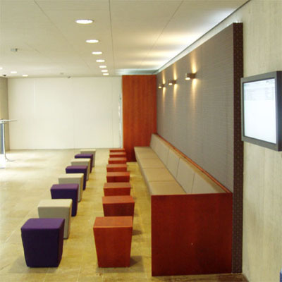 Loungeserie Br�ssel Grundk�rper A1 nicht brennbar Polster und Stoff B1 schwer entflammbar
