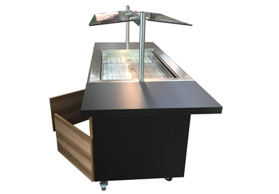 k�hltheke Cateringtheke Saladette