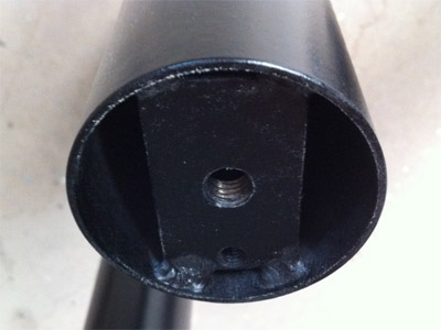 Sondertischfu� geschwei�t