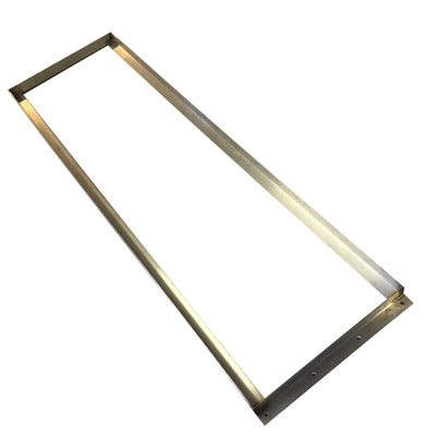 Podest Sonderl�sung mit Stahlrahmen und B�gel