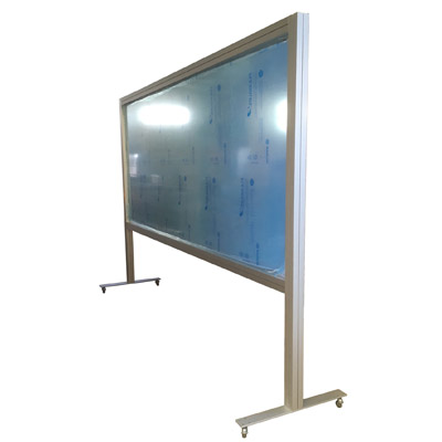 Systemstellwand Big Extra gro� mit Rollf��en